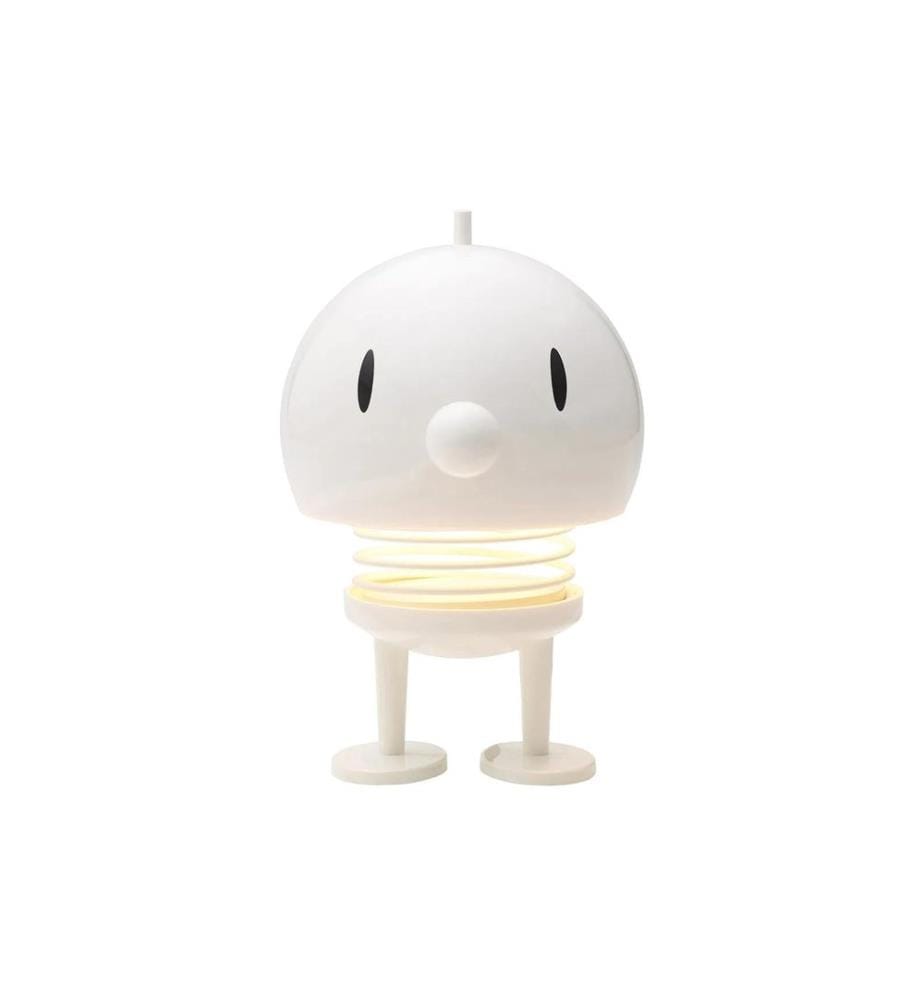 HOPTIMIST - Lampe de bureau Bumble Blanc, XL ABS/acier, 15 x 23 cm
