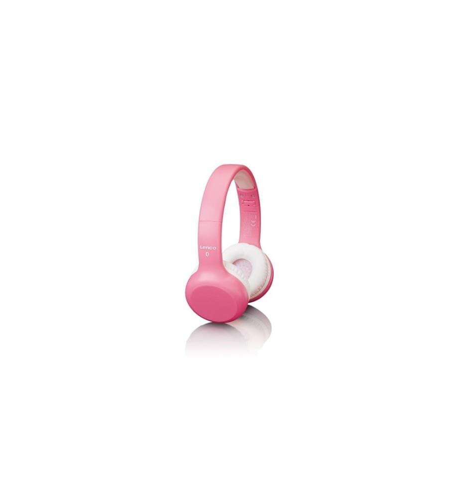 Lenco - Casques extra-auriculaires Wireless HPB-110 Rose