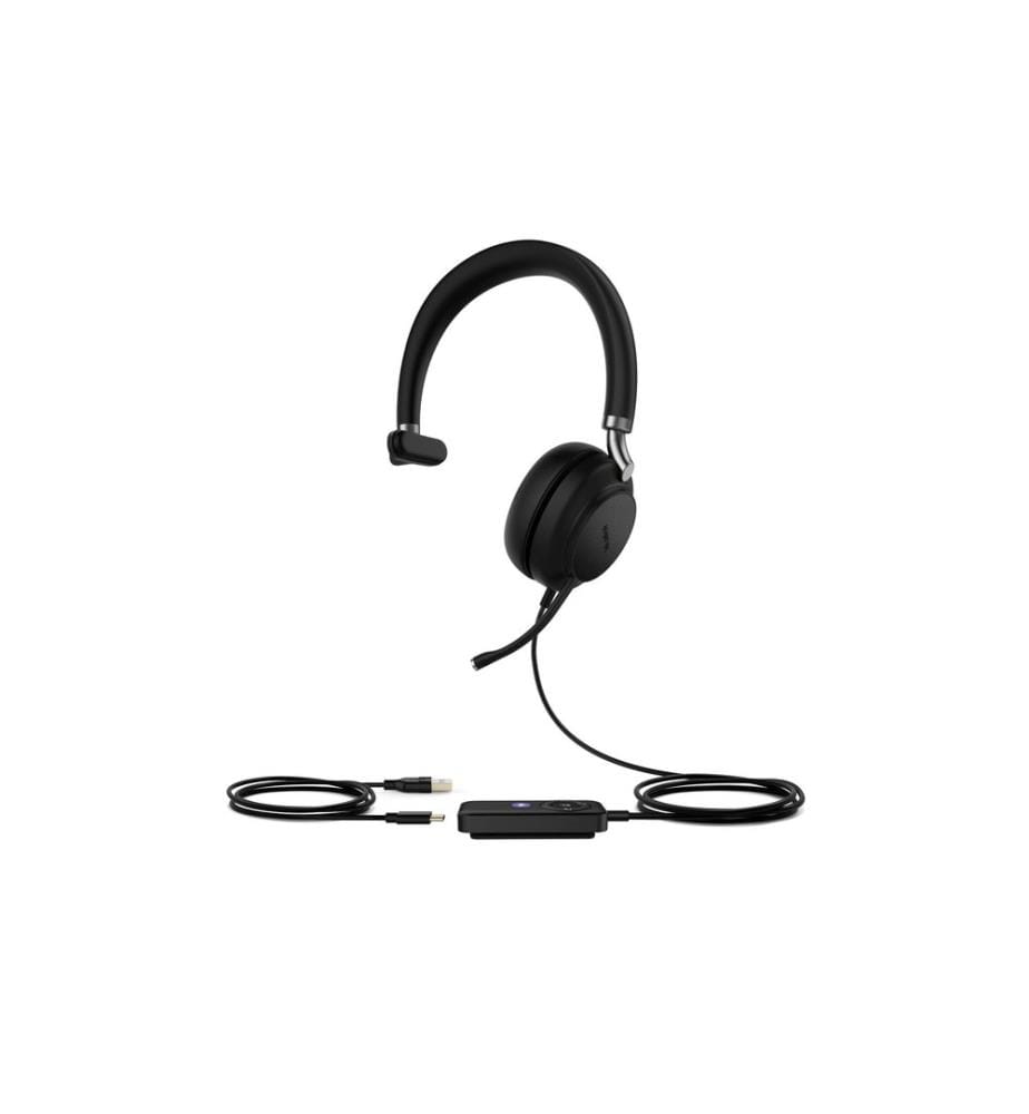 Yealink - Casque avec micro UH38 Mono Teams USB-C, sans batterie