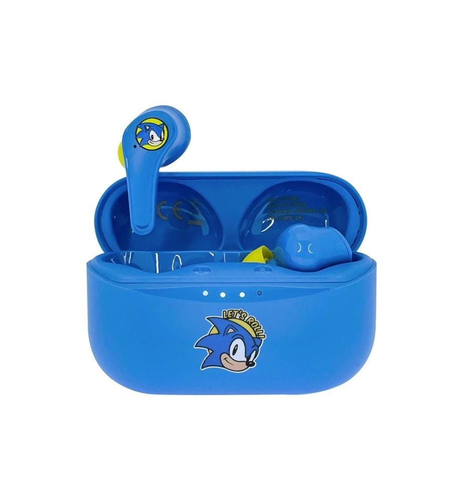 OTL écouteurs intra-auriculaires Sonic the Hedgehog bleu; bleu clair