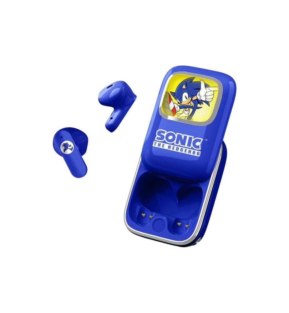 OTL Écouteurs True Wireless intra-auriculaires Sonic Slide Bleu