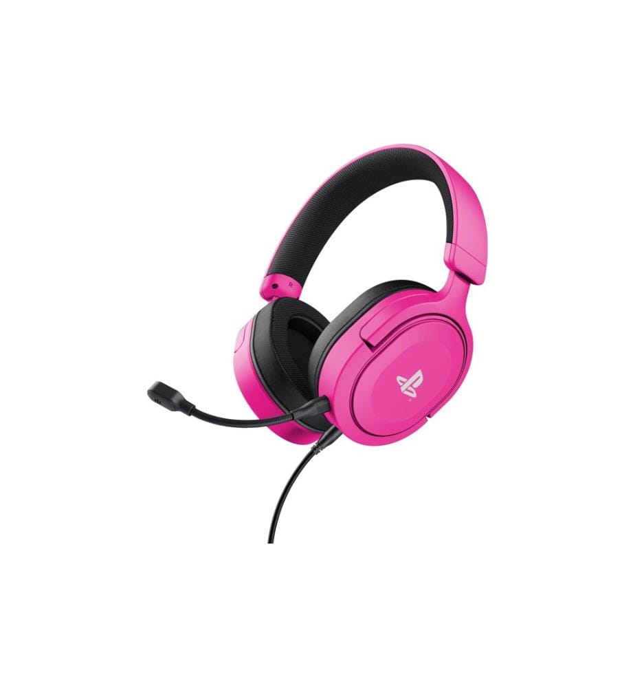 Trust casque gaming GXT498P Forta noir/rose