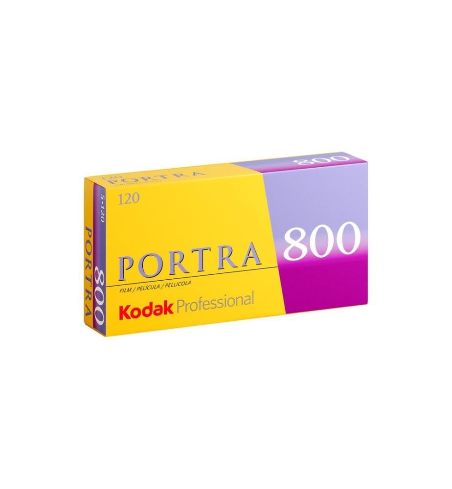 KODAK - Portra 800 120 Paquet de 5