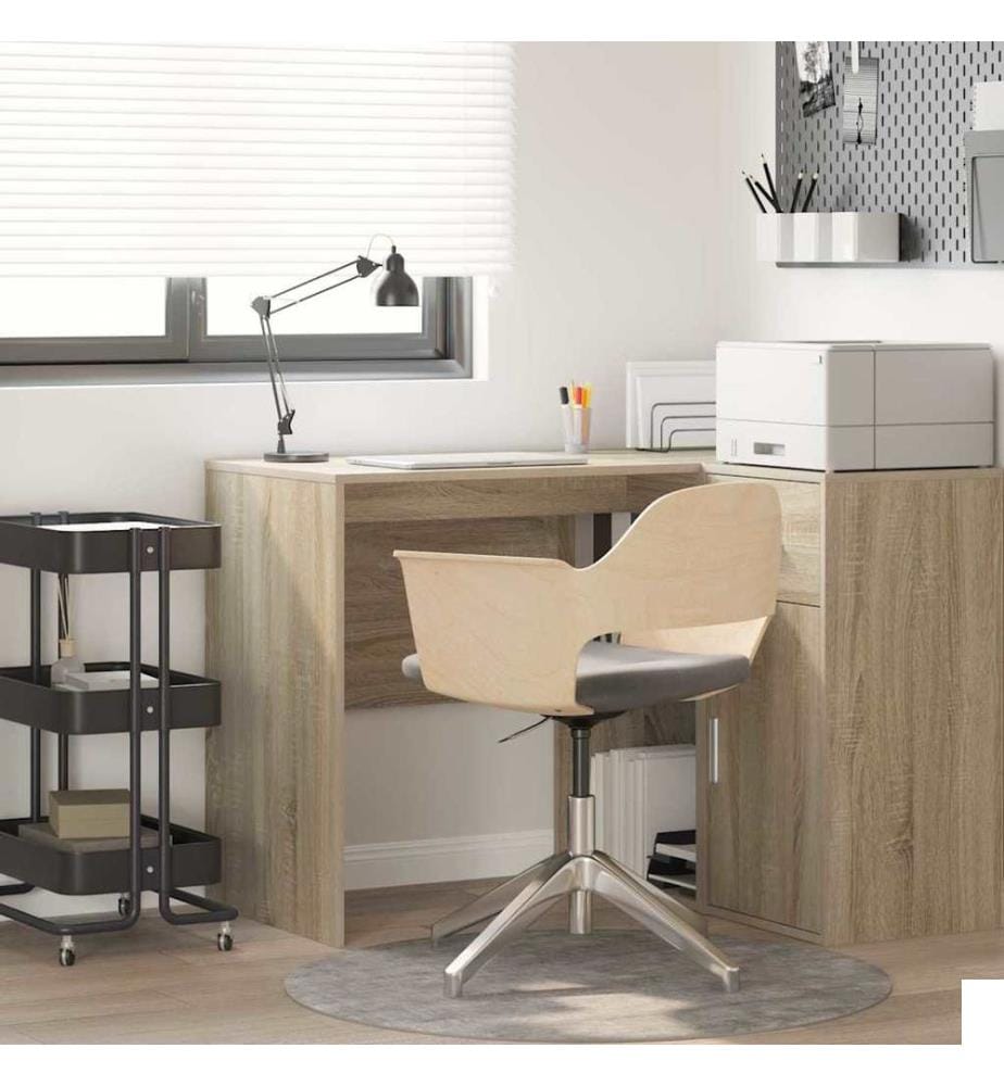 Bureau Chêne Sonoma 102 x 50 x 75 cm Bois d'ingénierie