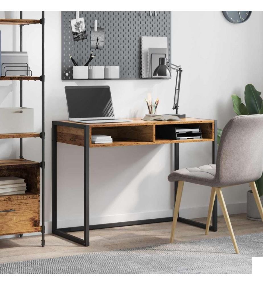 Bureau Bois Ancien 100 x 50 x 75 cm Bois d'ingénierie