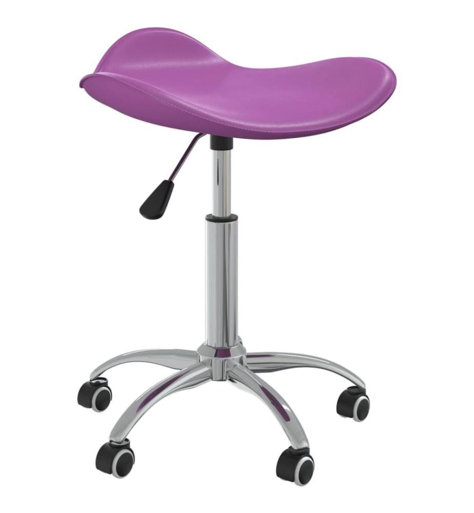 Chaise de bureau Violet Similicuir