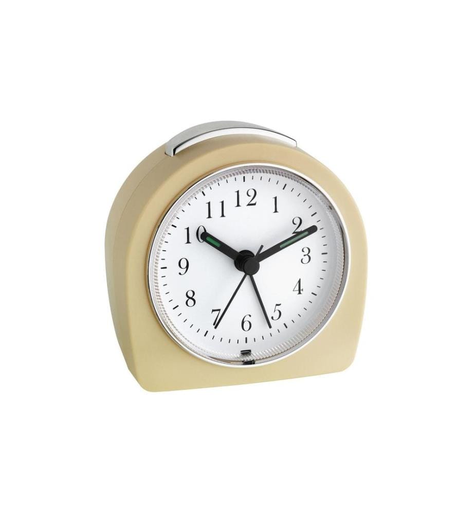 TFA DOSTMANN - Réveil analogique Beige