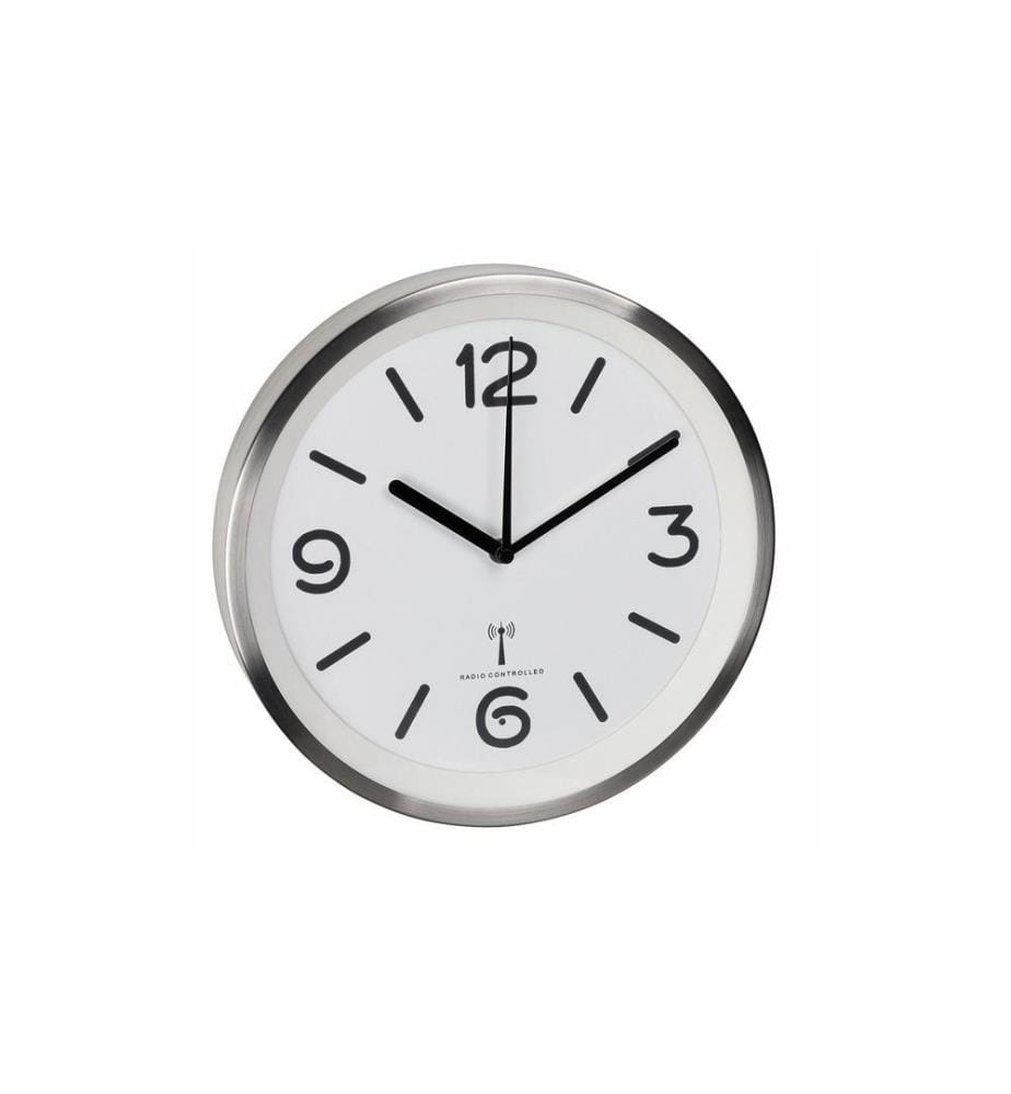 TFA DOSTMANN - Horloge murale radio Blanc