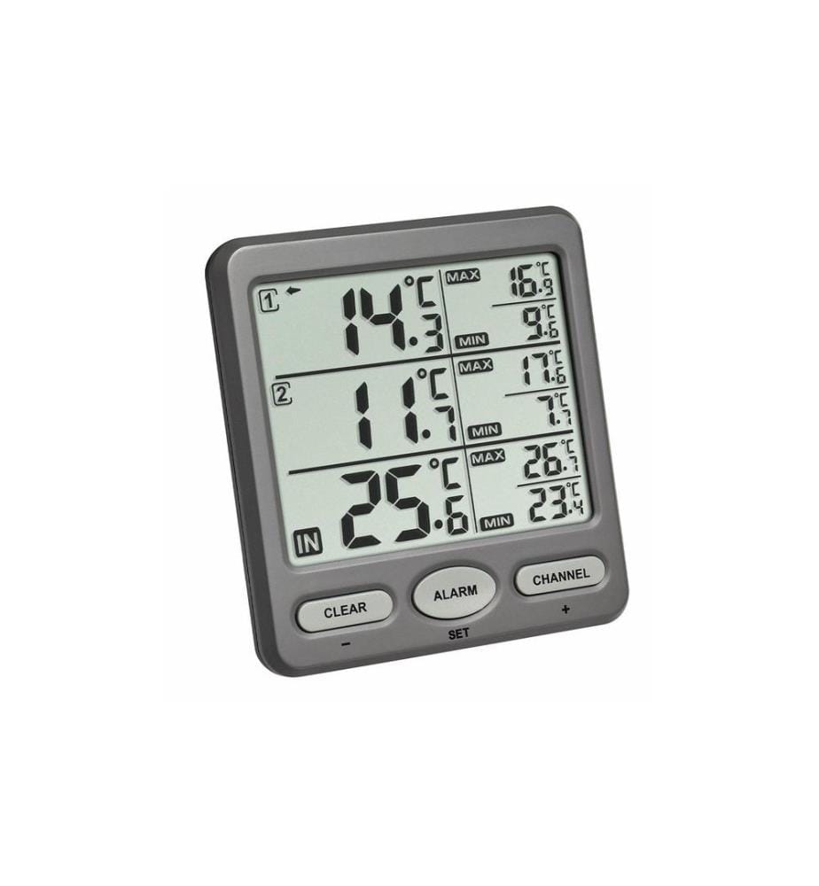 TFA DOSTMANN - Thermomètre radio TRIO