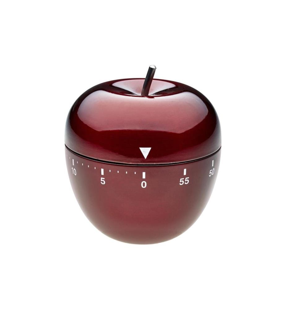 TFA DOSTMANN - Minuteur de cuisine Pomme Rouge