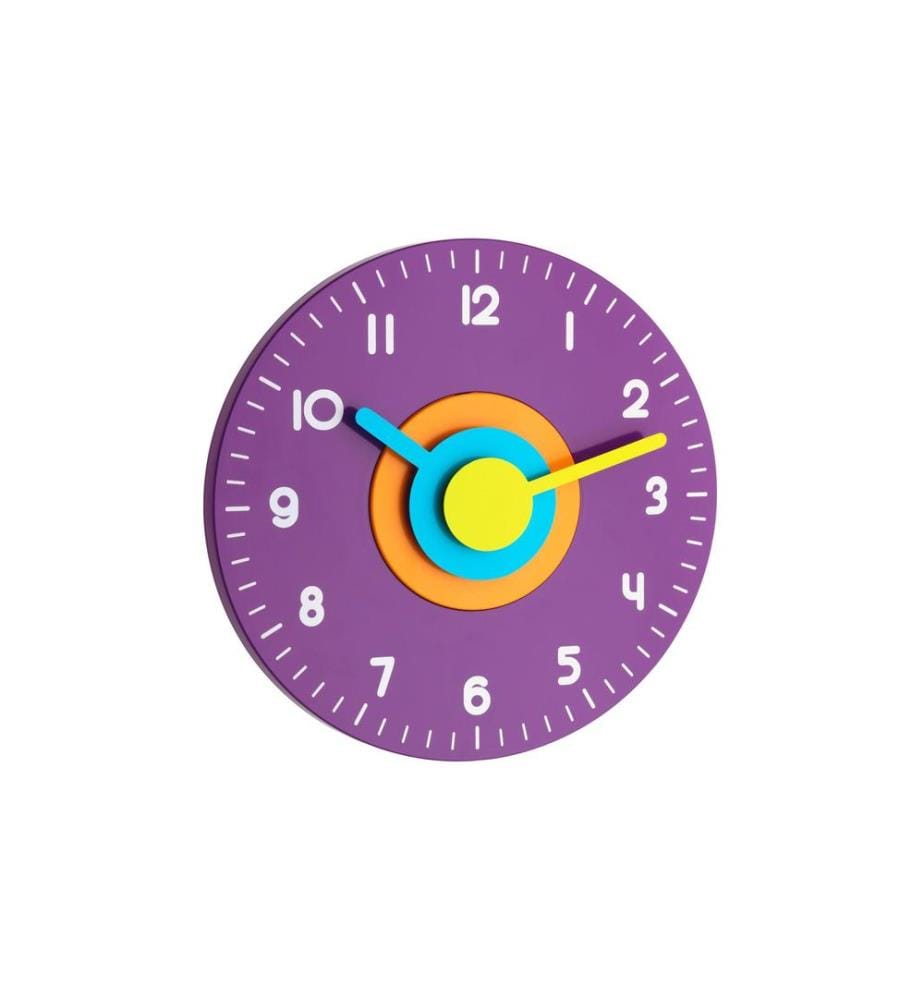 TFA DOSTMANN - Horloge murale Ø 23 cm, violet