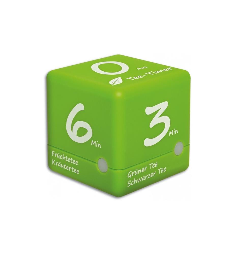 TFA DOSTMANN - Minuteur de cuisine Cube Vert