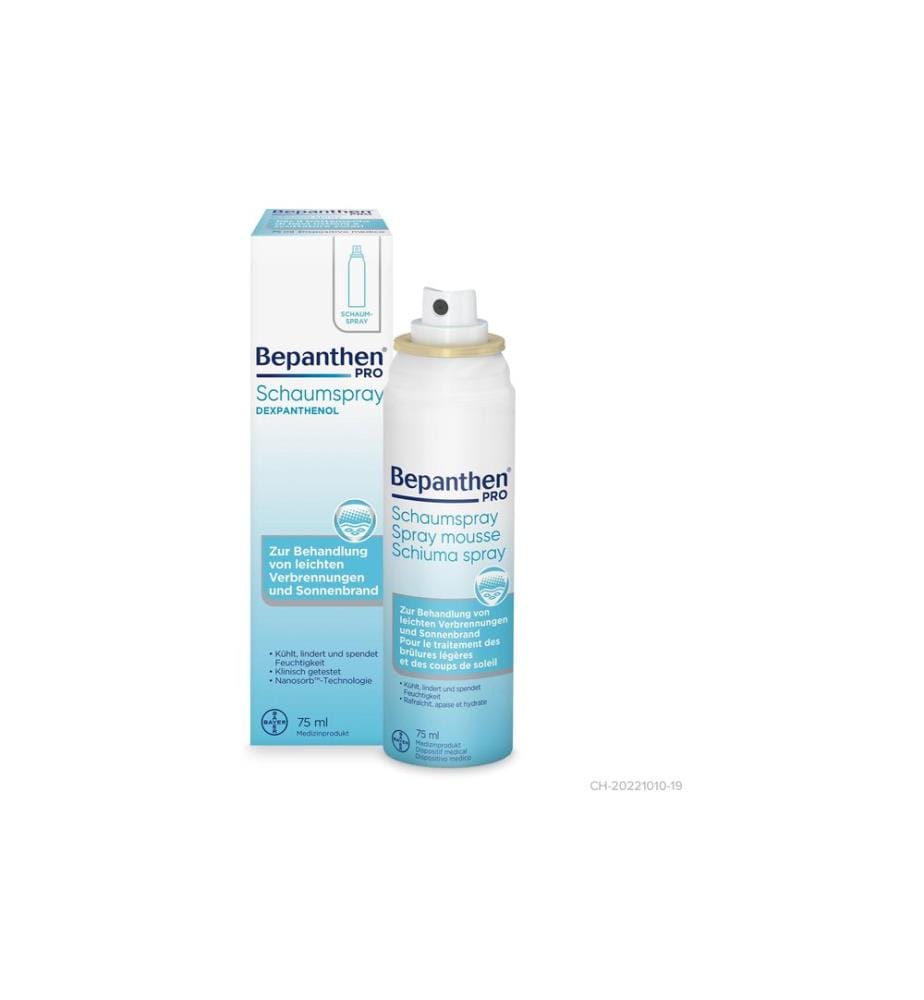Bepanthen - Mousse rafraîchissante en spray 75 ml