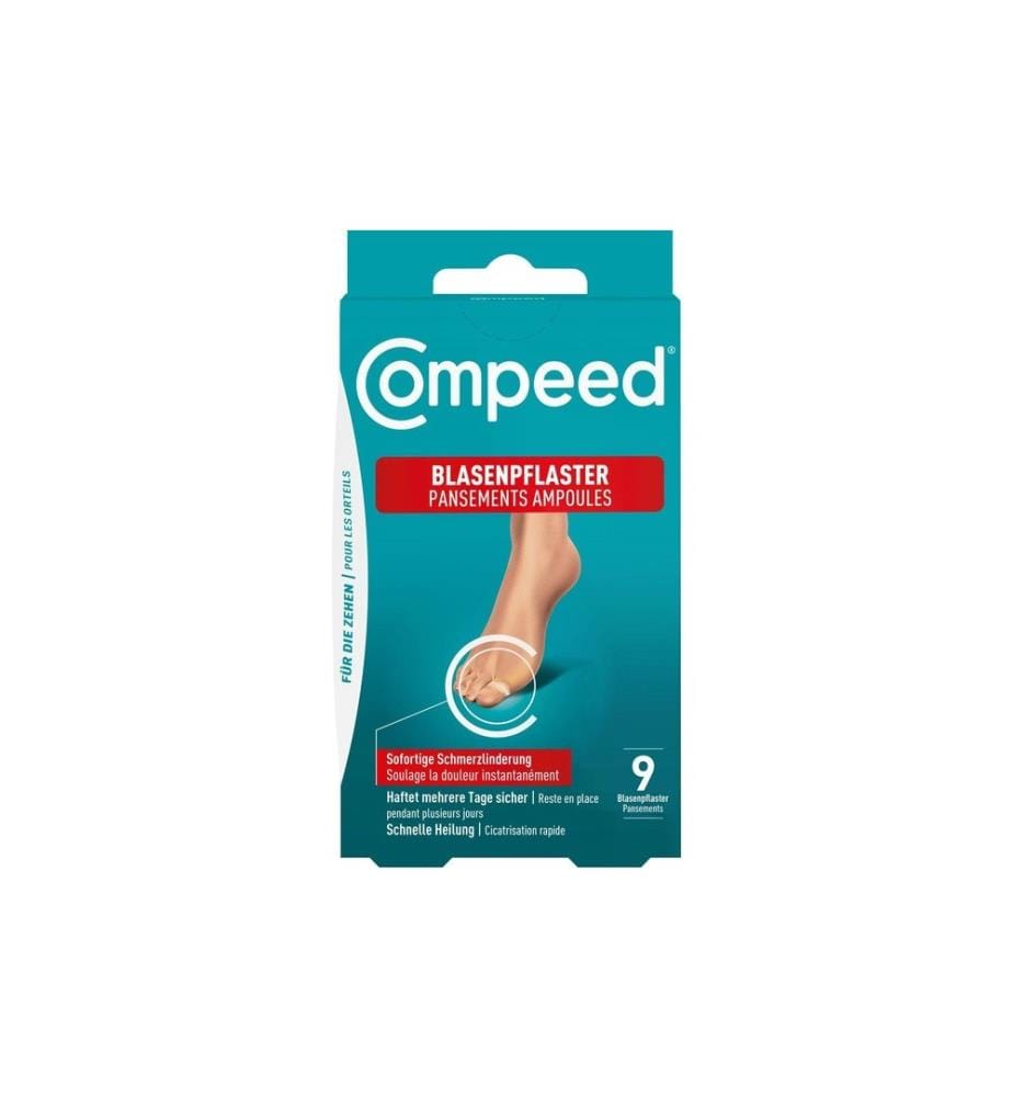 COMPEED - Pansement pour ampoules Aux orteils 9 pièces