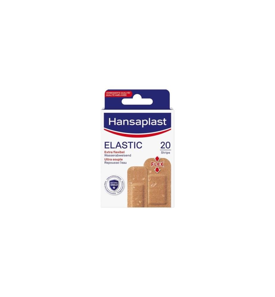 Hansaplast - Pansement pour plaie Elastic 20 pièces