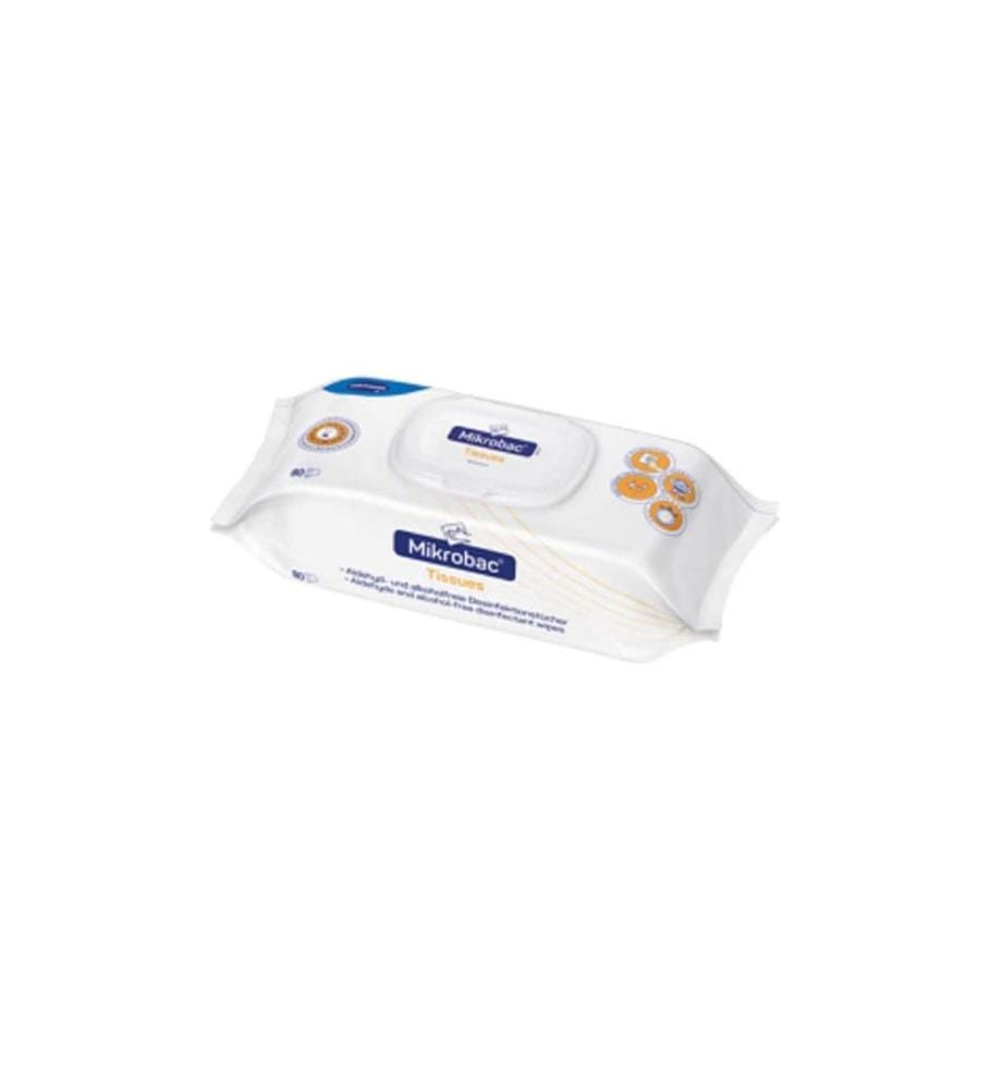 HARTMANN - Lingettes désinfectantes Microbac 80 lingettes