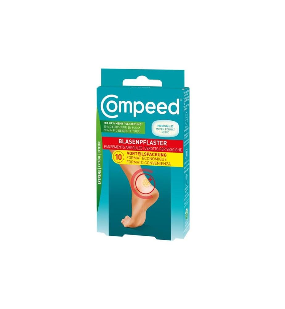 COMPEED - Pansement pour ampoules Talon extrême 10 pièces