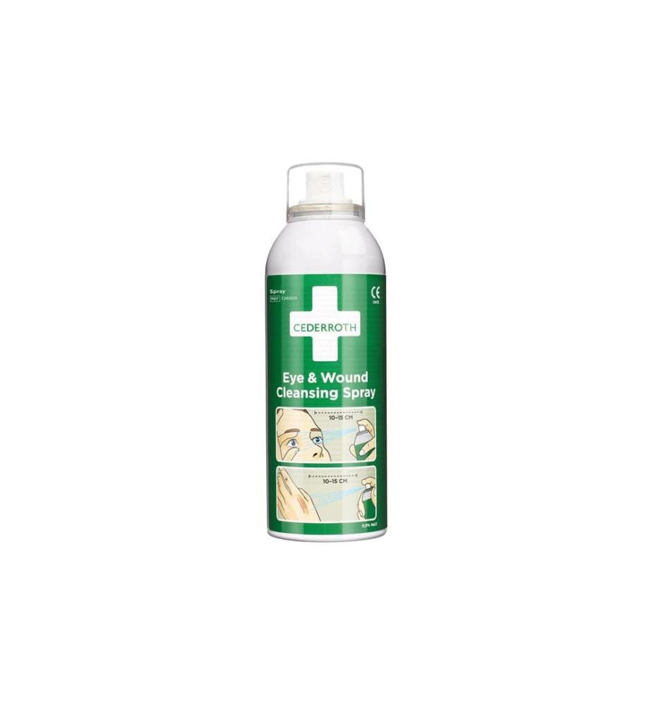 Cederroth - Spray nettoyant pour les yeux et les plaies 1 pièce