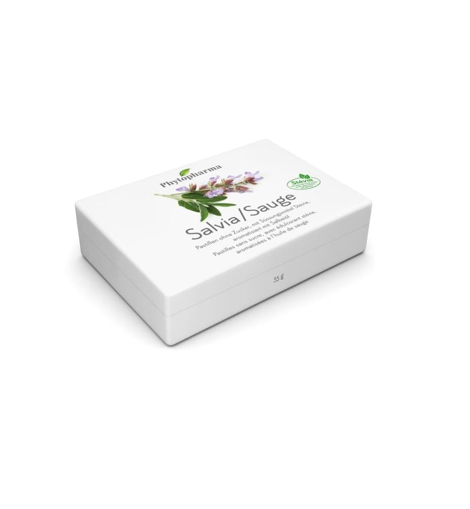 Phytopharma - Sauge pastilles sans sucre 55 g