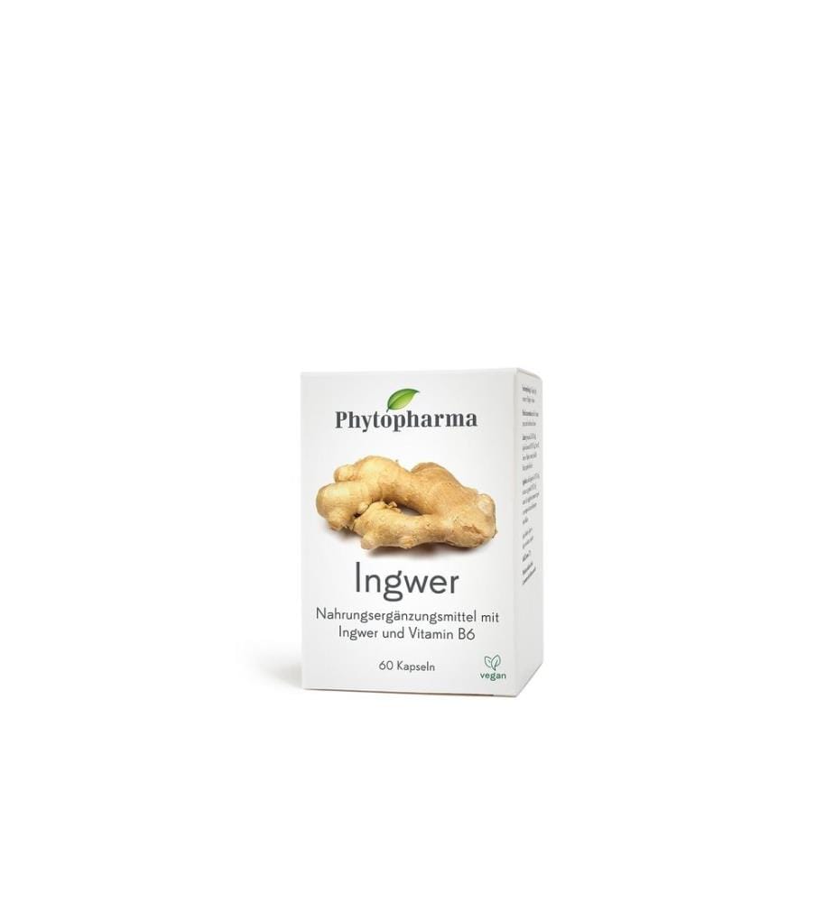 Phytopharma - Capsule Ingwer 60 Pièce/s