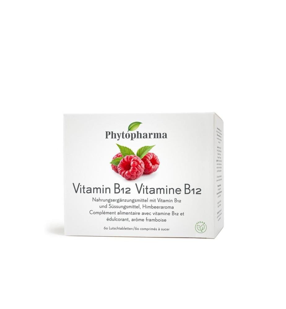 Phytopharma - Vitamine B12 60 pastilles