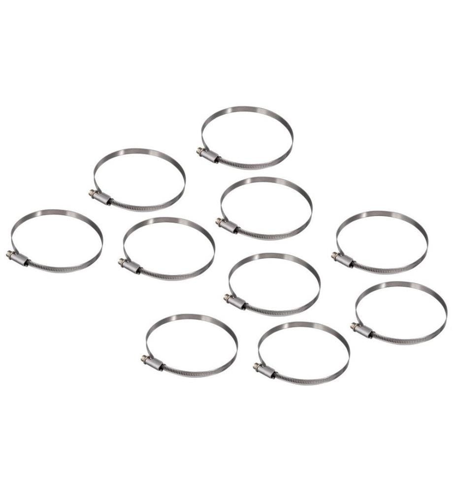XAVAX - Collier de serrage pour tuyau 90 - 110 mm, 10 pièces