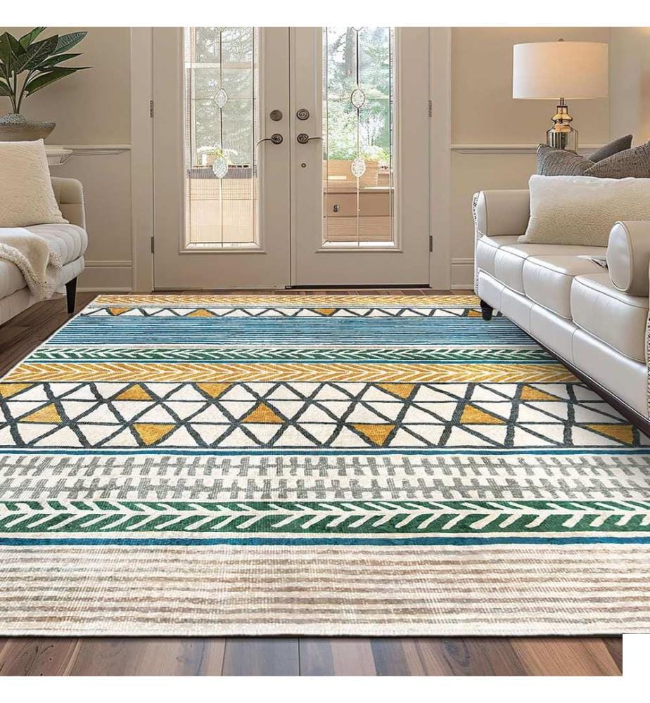 Tapis, 100 x 200, Orange, 100% POLYESTER