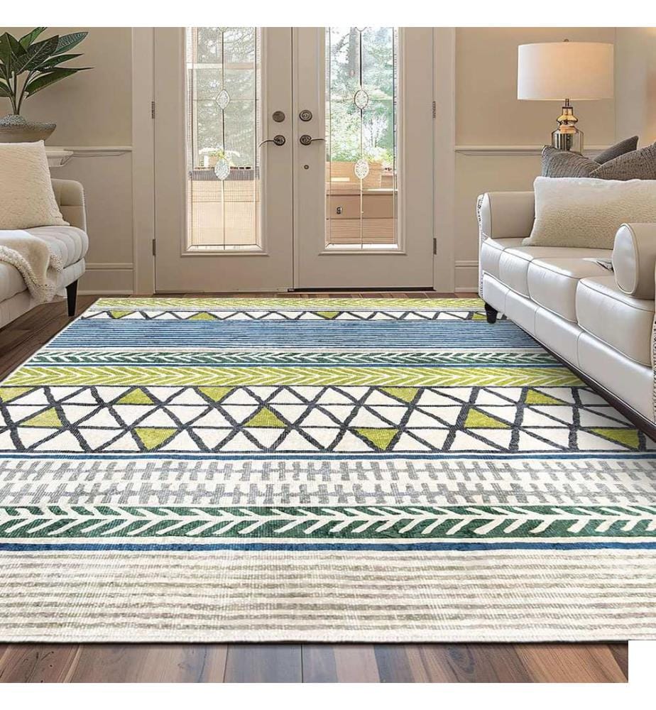 Tapis, 60 x 100, jaune, 100% POLYESTER