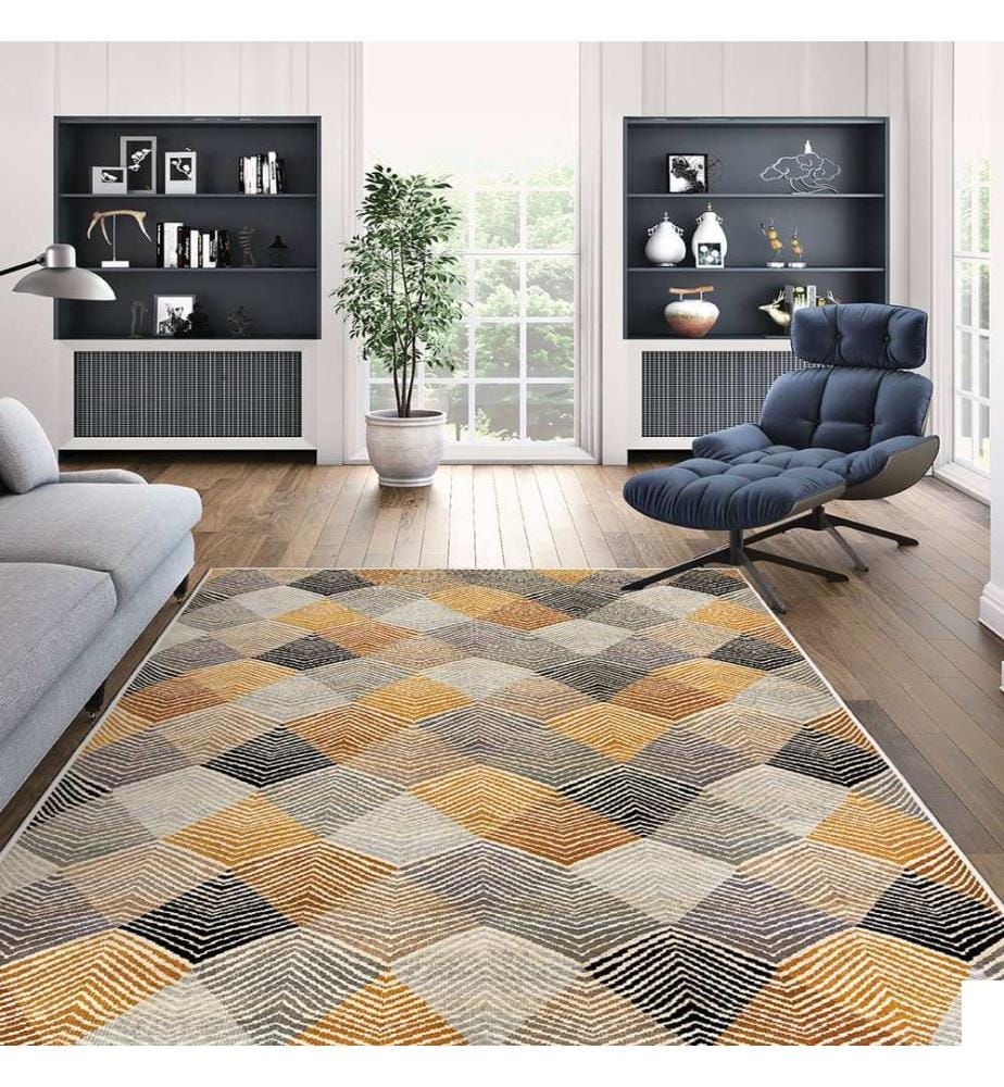 Tapis, 80 x 200, Orange, 100% POLYESTER