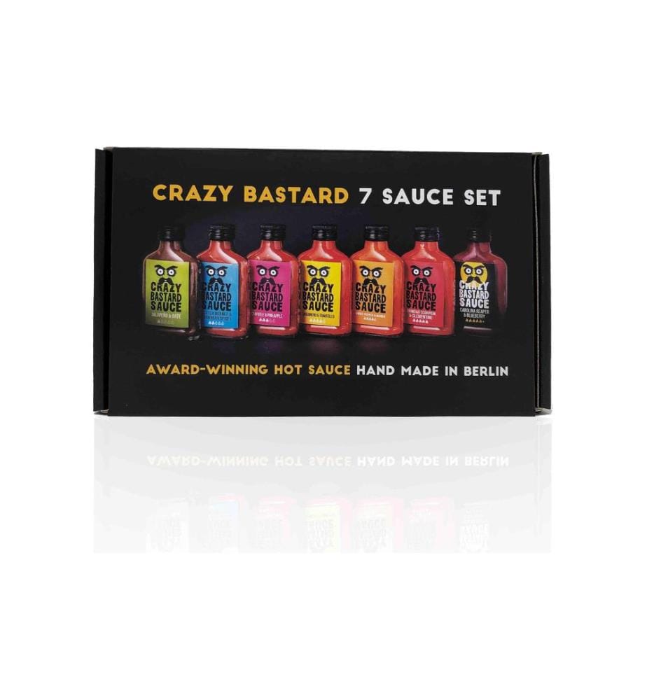 Crazy Bastard Sauce - Sauce Set 7 x 100 ml
