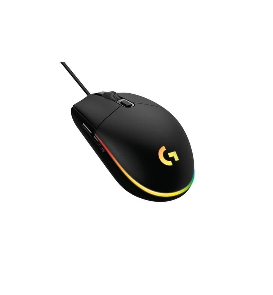 LOGITECH - Souris de gaming G203 Lightsync Noir