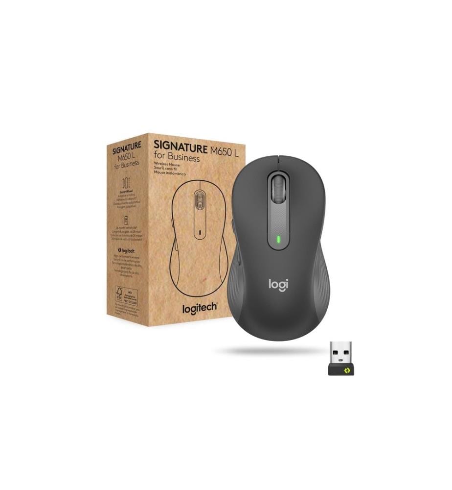 LOGITECH - Souris Signature M650 L for Business Graphite
