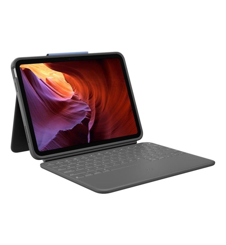 LOGITECH - Couvre-clavier pour tablette Rugged Folio iPad (10. Gen, A16/2025)