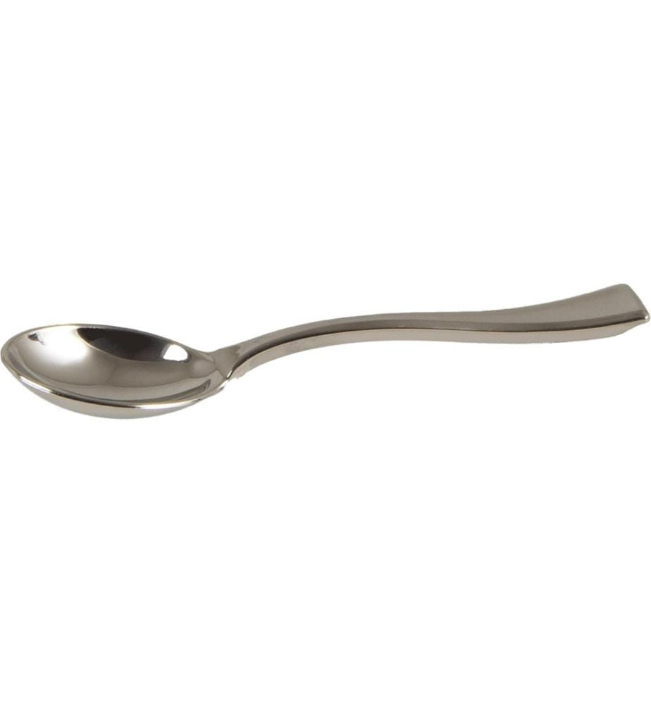 ELCO - Cuillères jetables 100 Pièce/s, Argenté