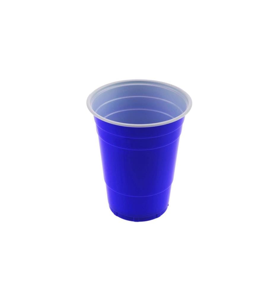 FTM - Gobelets jetables Beer Pong , 50 Pièce/s, Bleu