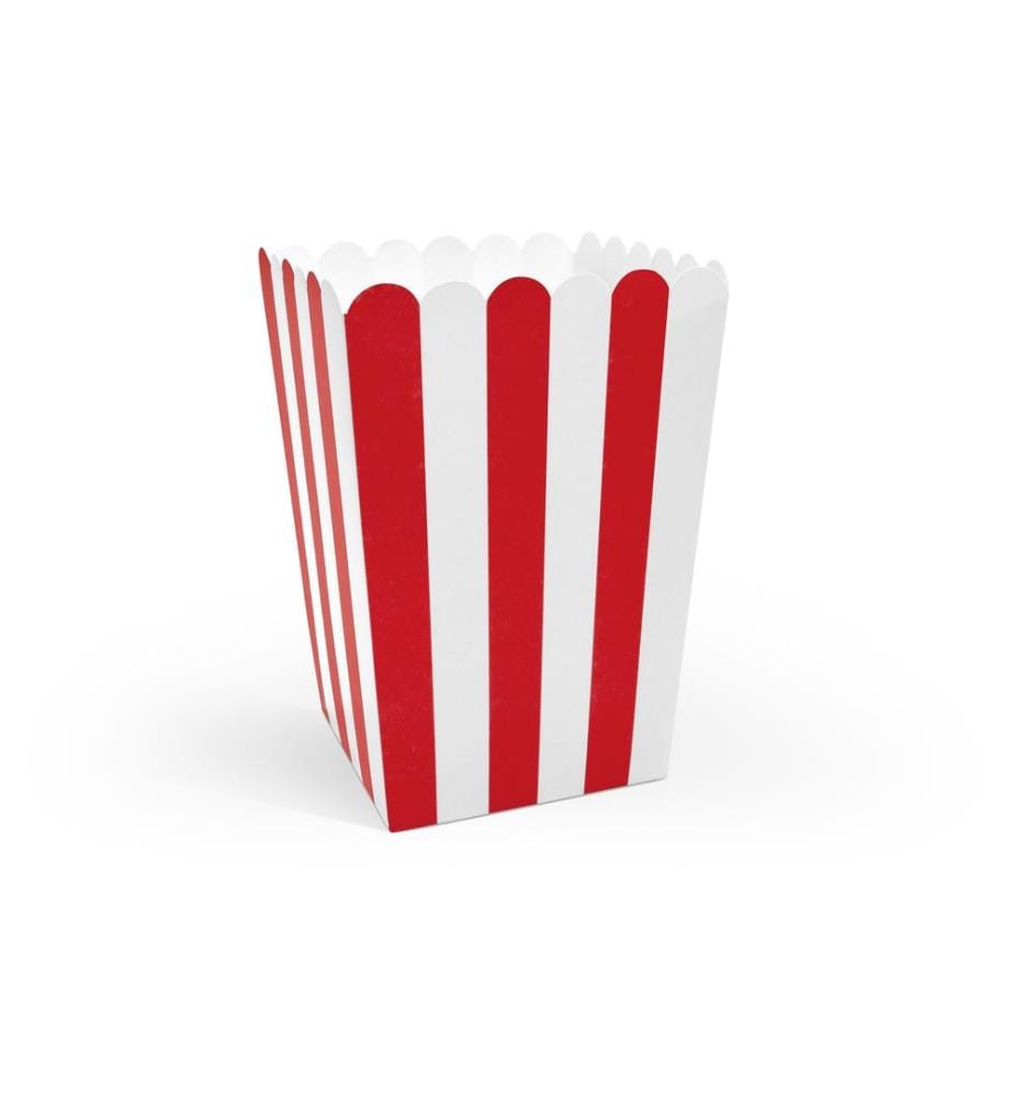 PARTYDECO - Coupelle à amuse-bouches Popcorn 6 Pièce/s
