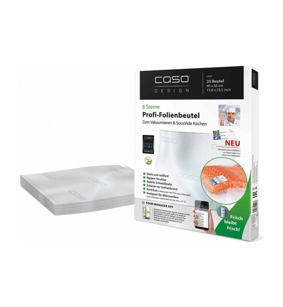Caso - Sachet de mise sous vide 25 Pièce/s