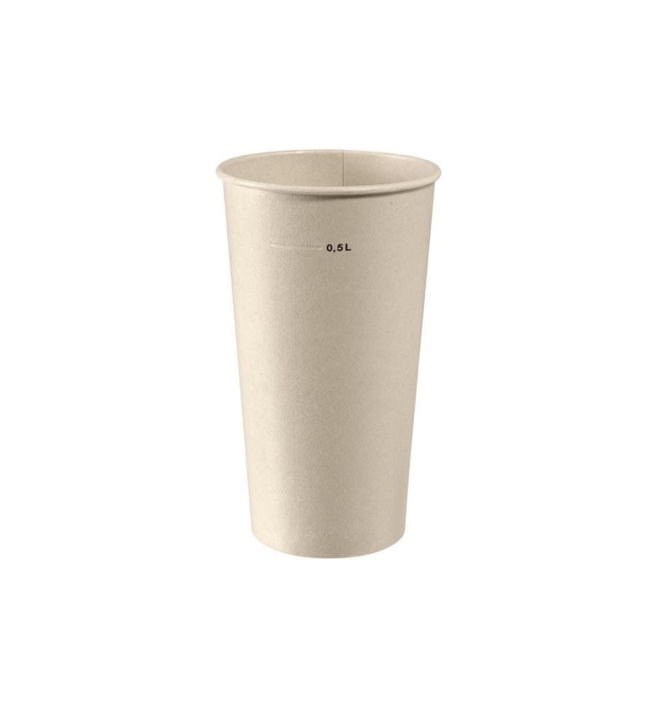 BIOPAK - Gobelets jetables Breeze 590 ml, 36 Pièce/s, Brun