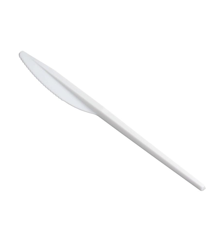 WEITA - Couteaux jetables 100 Pièce/s Blanc