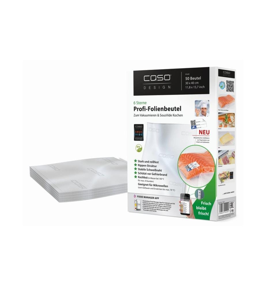 Caso - Sachet de mise sous vide 50 Pièce/s