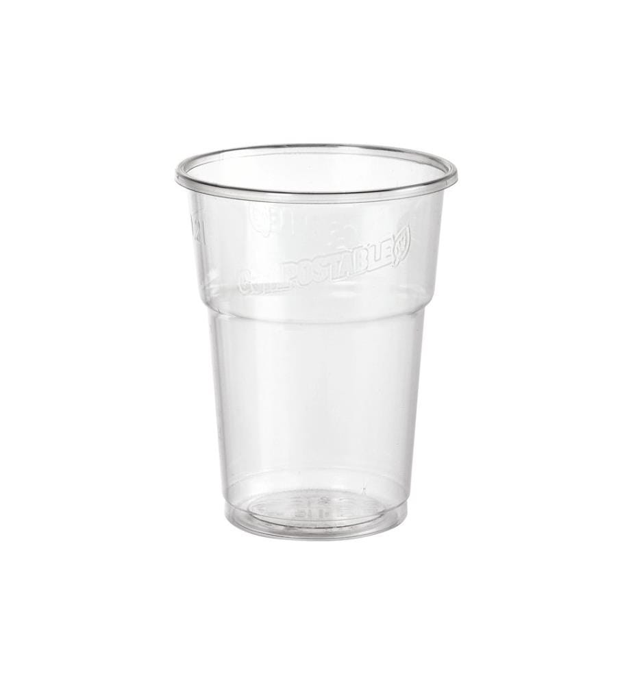 Duni - Gobelets jetables 250 ml de peinture de remplissage PLA 50 Pièce/s