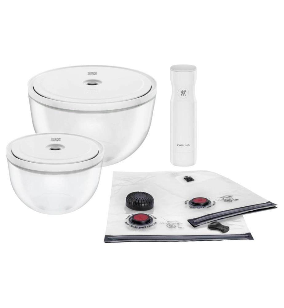 Zwilling - Contenant pour Systèmes de mise sous vide Set de démarrage Fresh/Save 9 pièces, verre