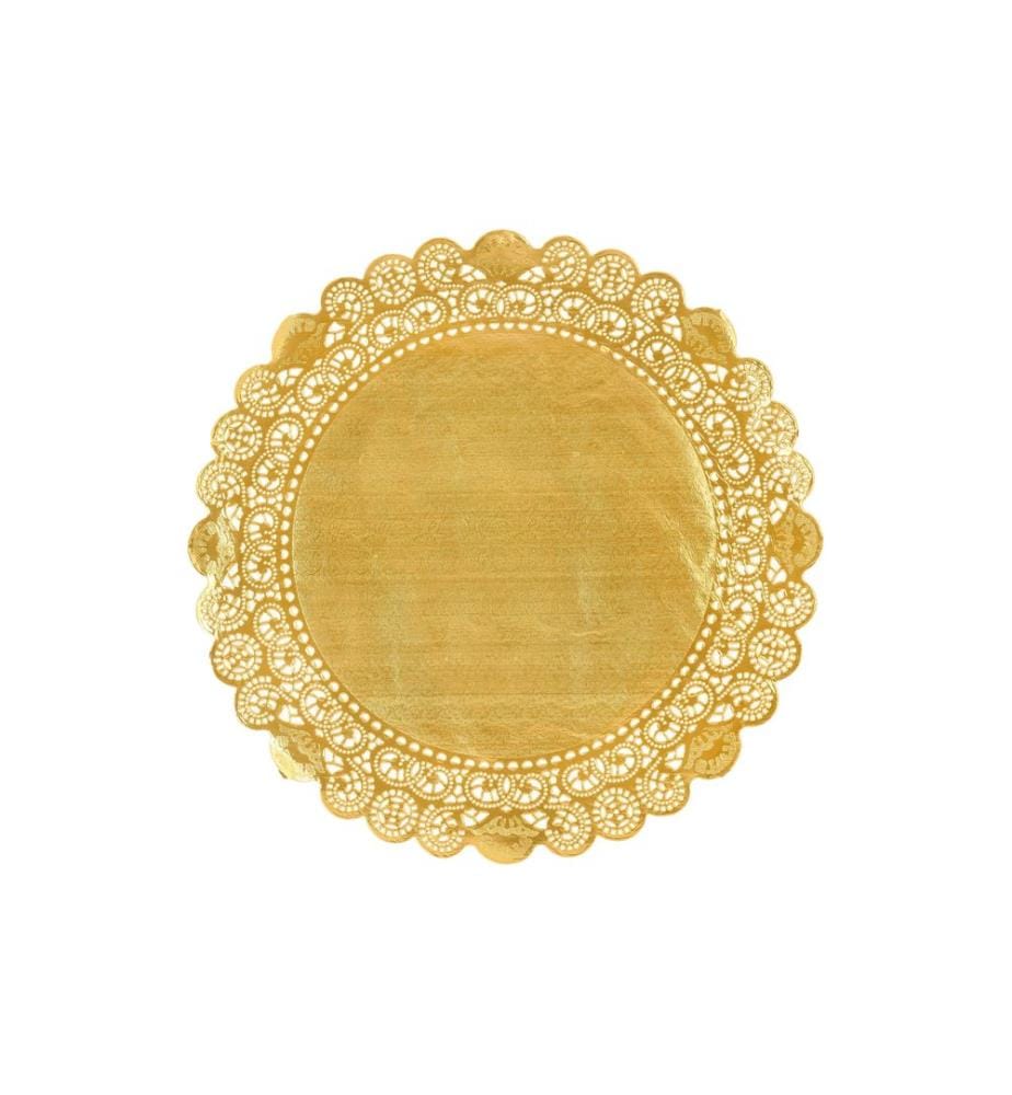 Duni - Napperons rond 36 cm, 100 Pièce/s, Doré