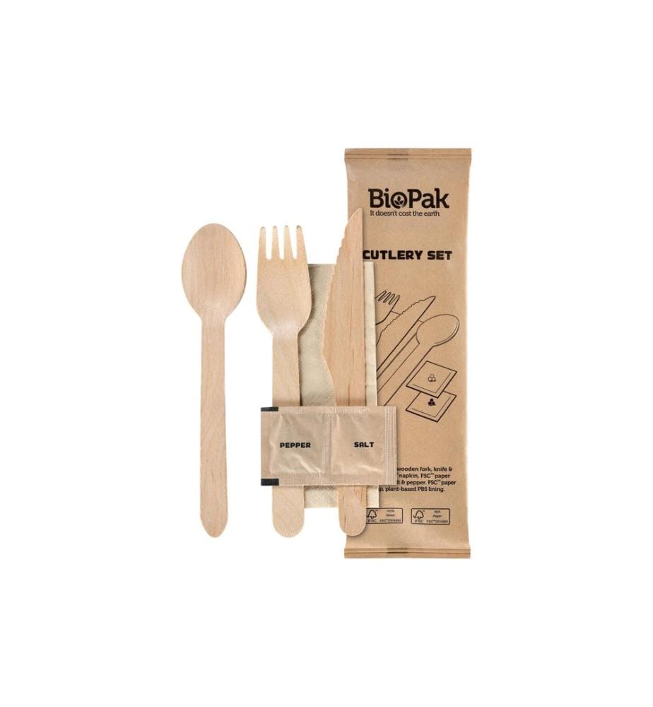 Duni - Sets de couverts jetables Petit 6/1 250 Pièce/s