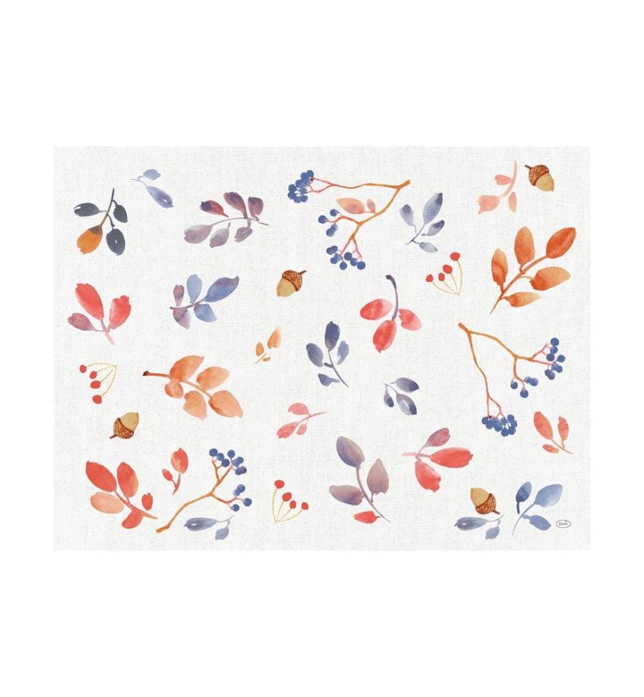 Duni - Set de table Autumn Gradient 250 pièces, 30 cm x 40 cm, Blanc