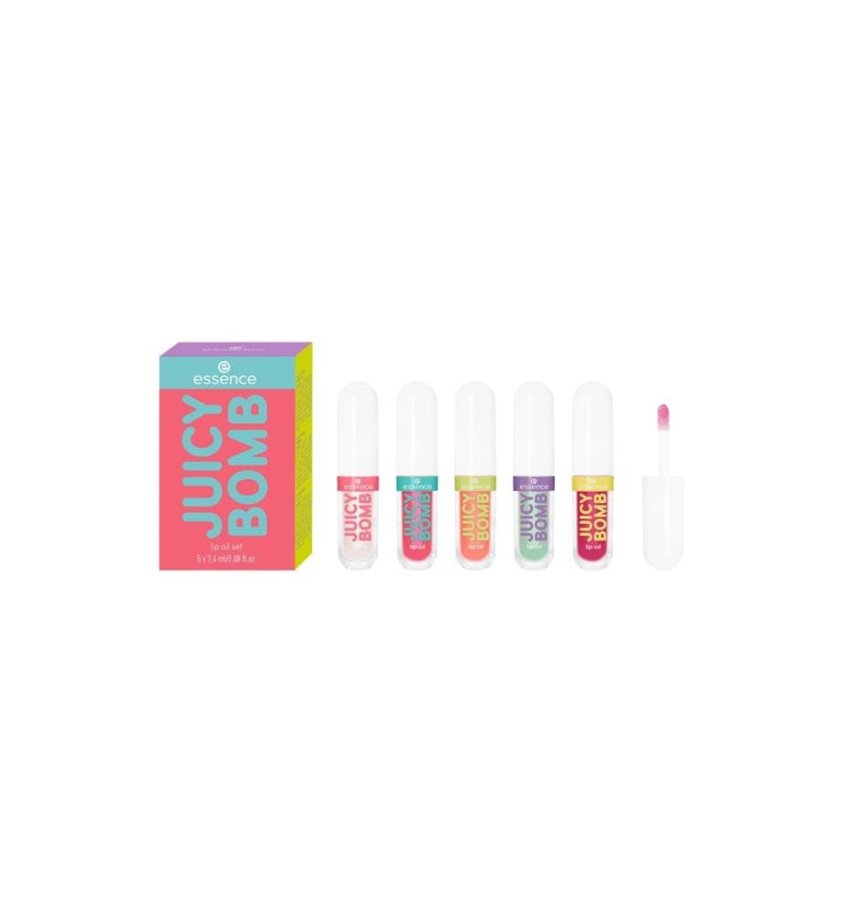 essence - Coffret cadeau Juicy Bomb lip oil Set 01