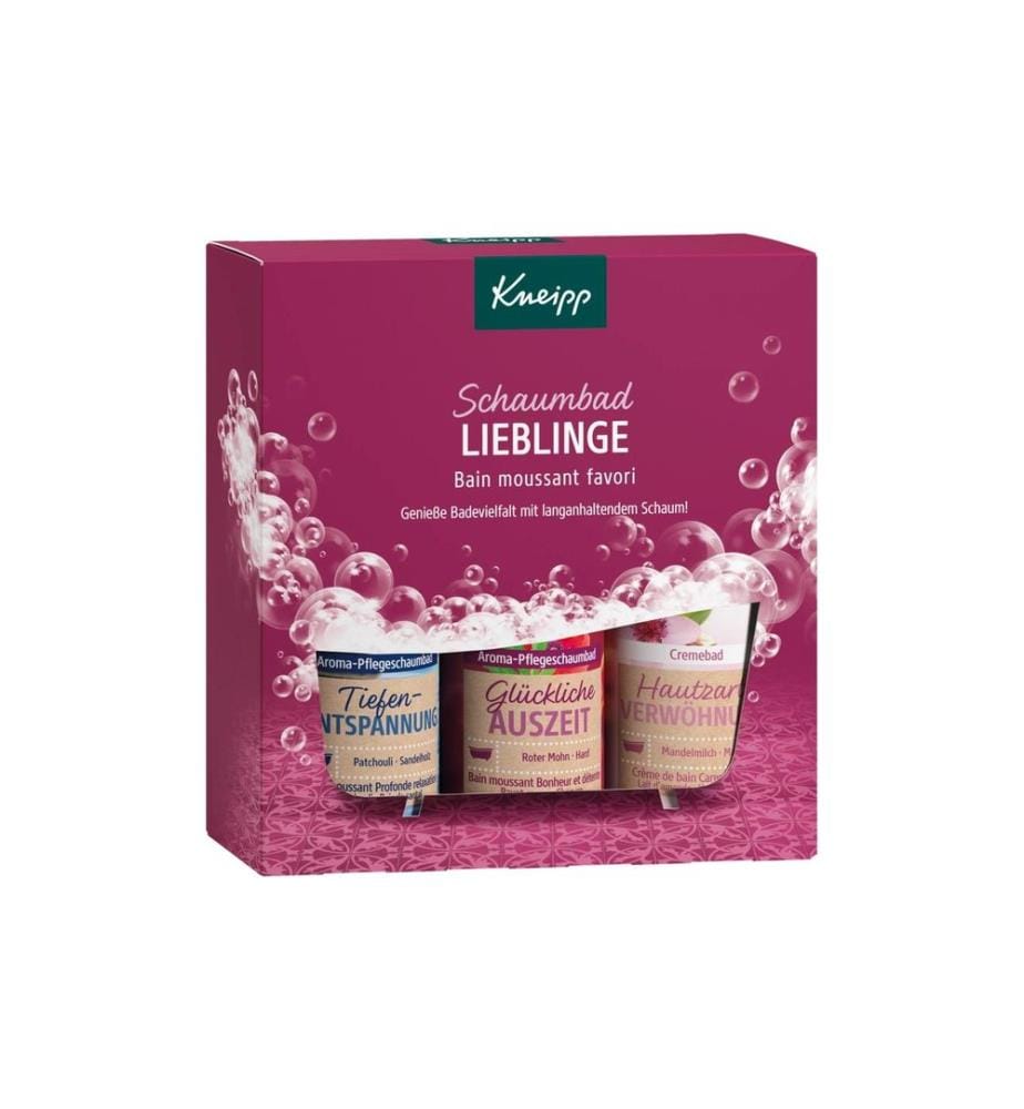 Kneipp - Coffret cadeau Bain moussant Favoris 3 x 100 ml