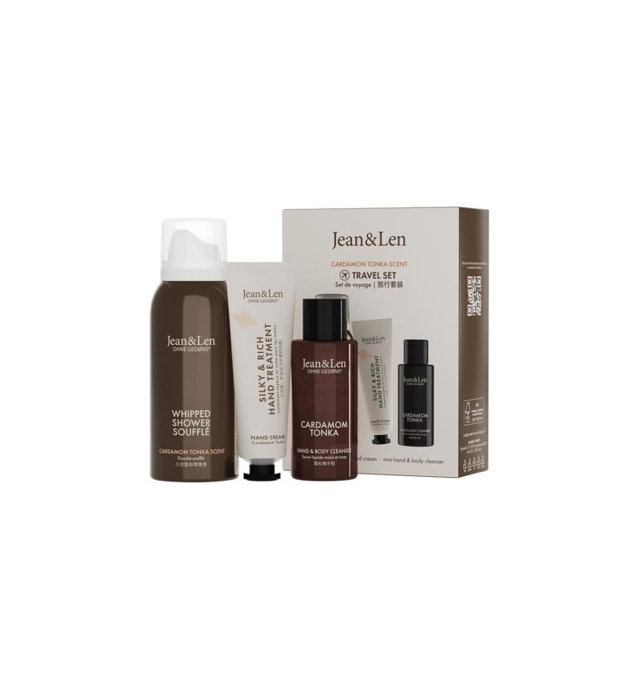 Jean & Len - Coffret cadeau Cardamome & Tonka