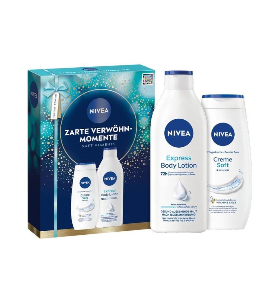 NIVEA - Coffret-Cadeau Soft Moments 2 pièces