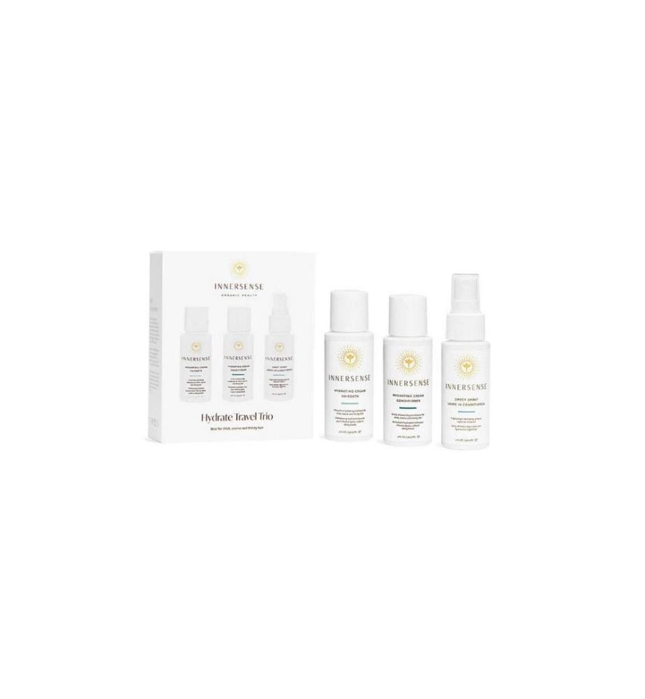 INNERSENSE Hydrate Travel Trio Hair Care Set for Dry Hair